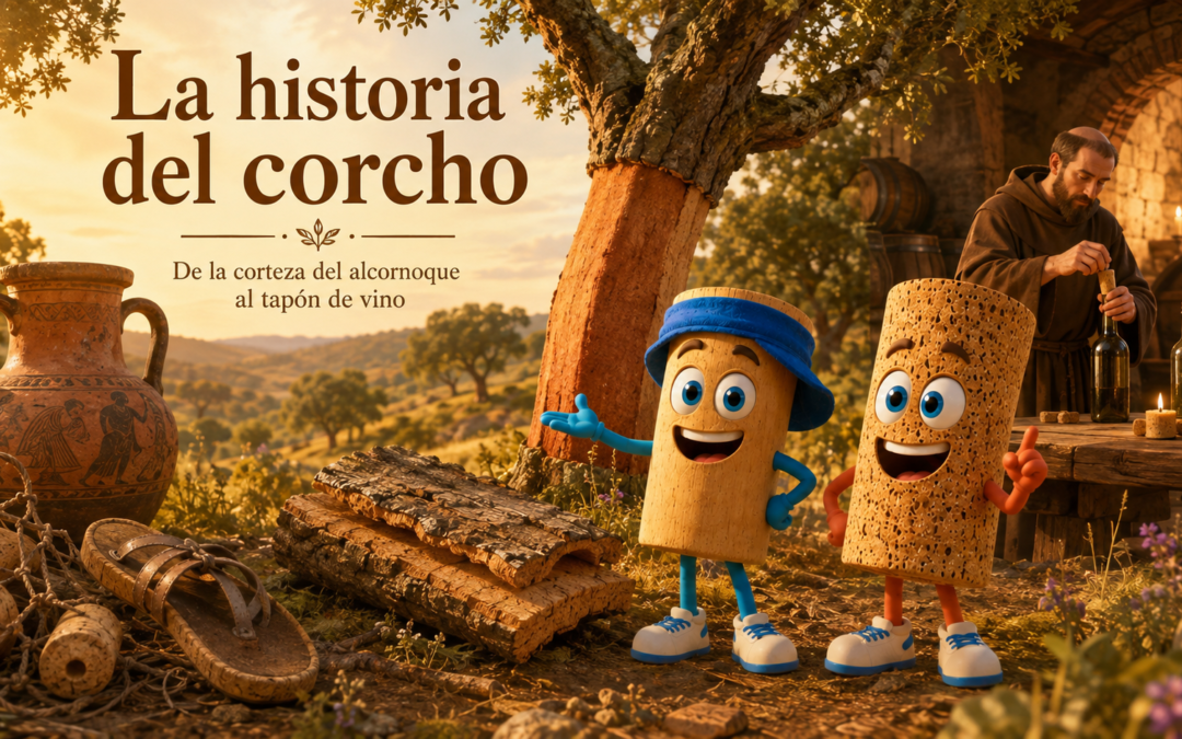 El corcho: propiedades y origen del tapón de vino